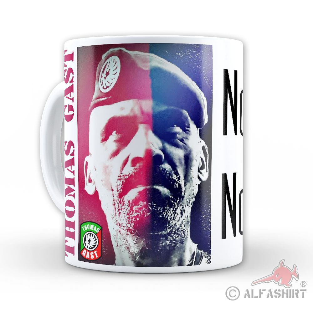 Tasse Thomas Gast No Coffee No Workeeeee Fremdenlegionär Abenteurer #36542