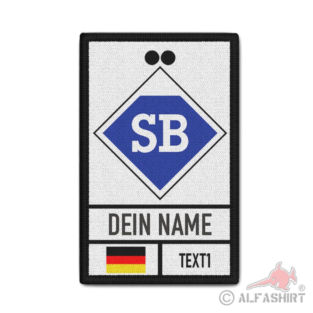 Patch Grüppenführer Schwere Bergung Taktisches Zeichen Dienst 9,8x6cm #38689