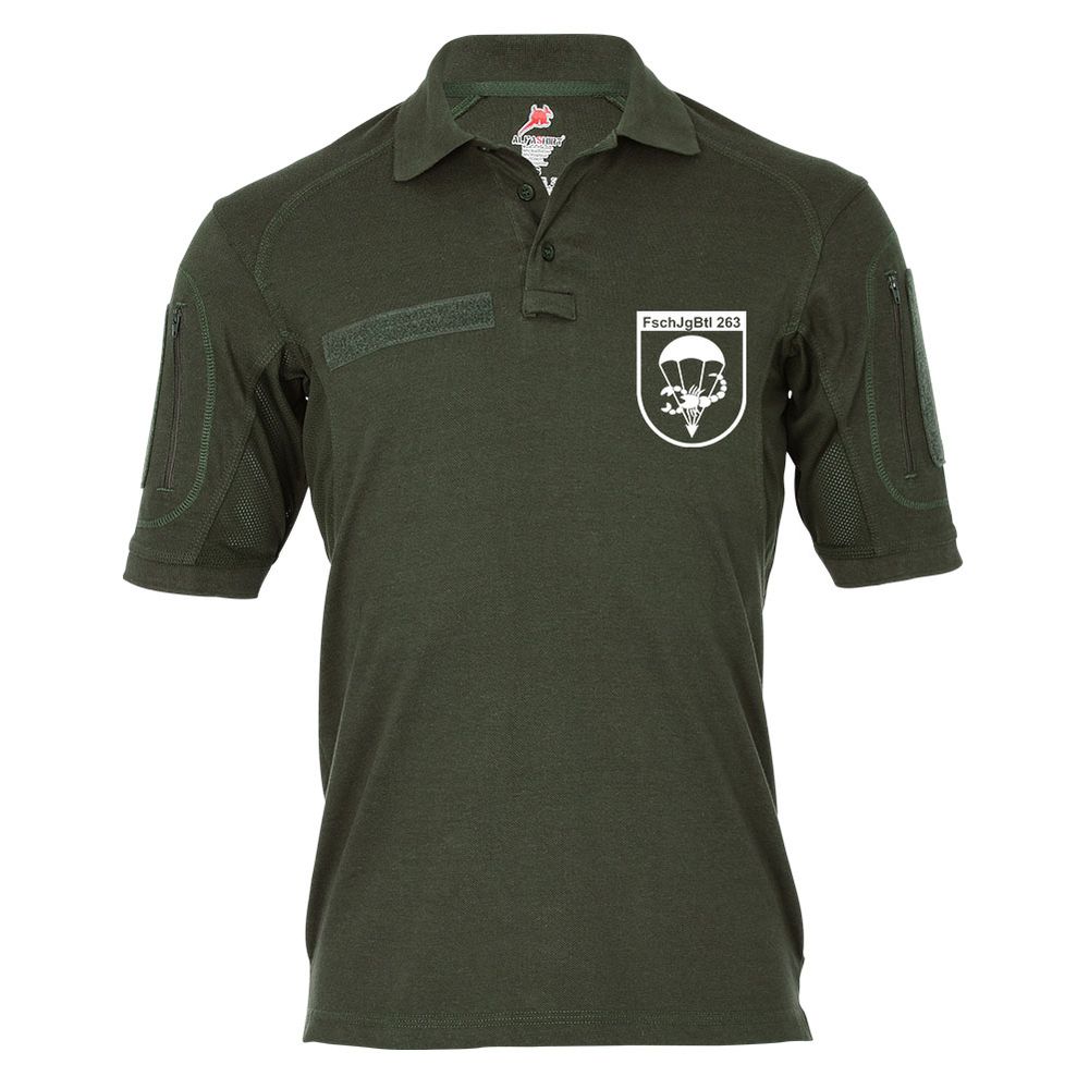Tactical Poloshirt Alfa FschJgBtl 263 Falschirmjäger Bataillon Scorpion #20372