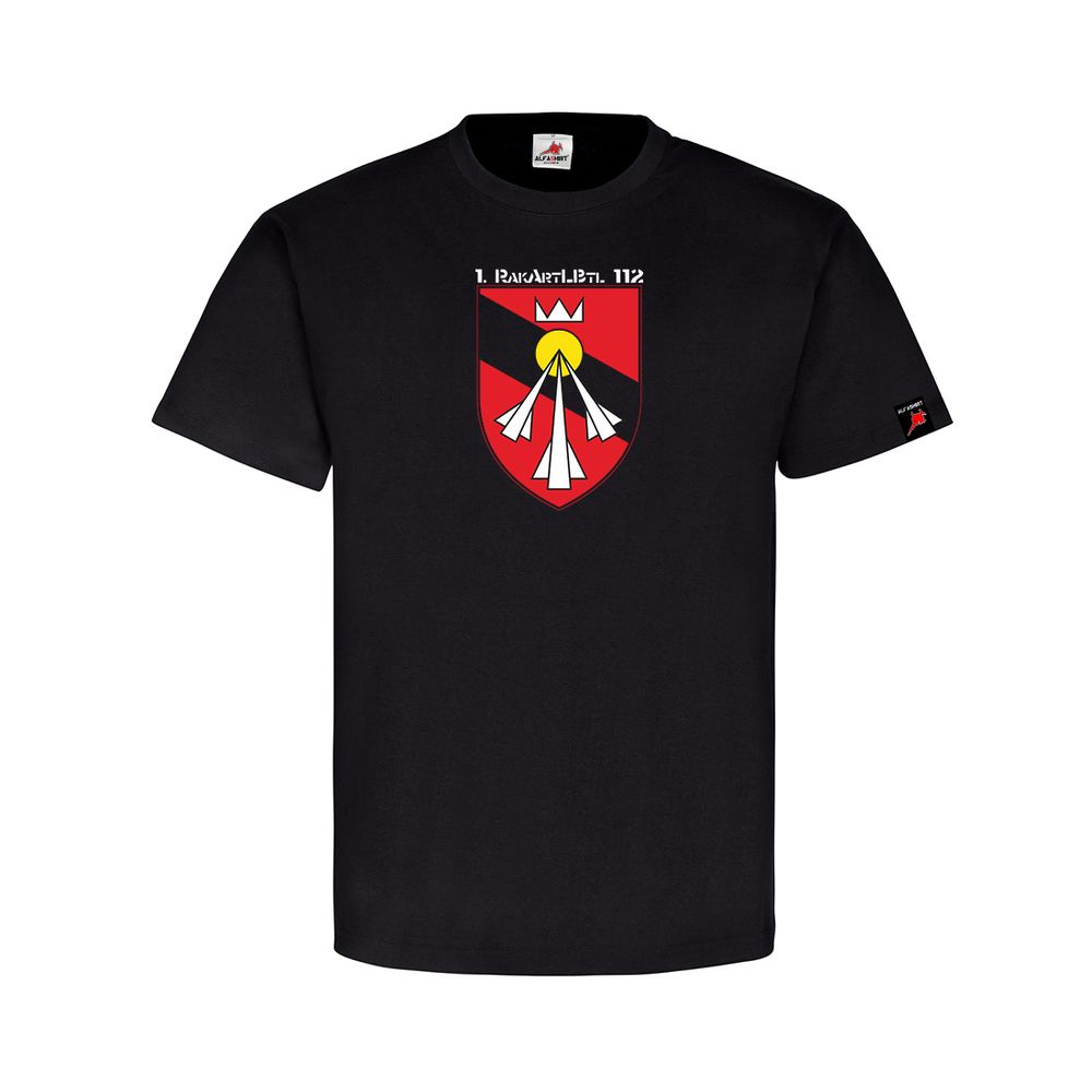 1RakArtBtl112 Rocket Artillery Battalion Barracks Bundeswehr T-Shirt # 31688