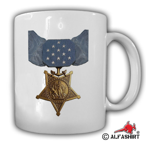 Medal of Honor Navy Marine Corps Us Army Orden Medaille Amerika Tasse #15355