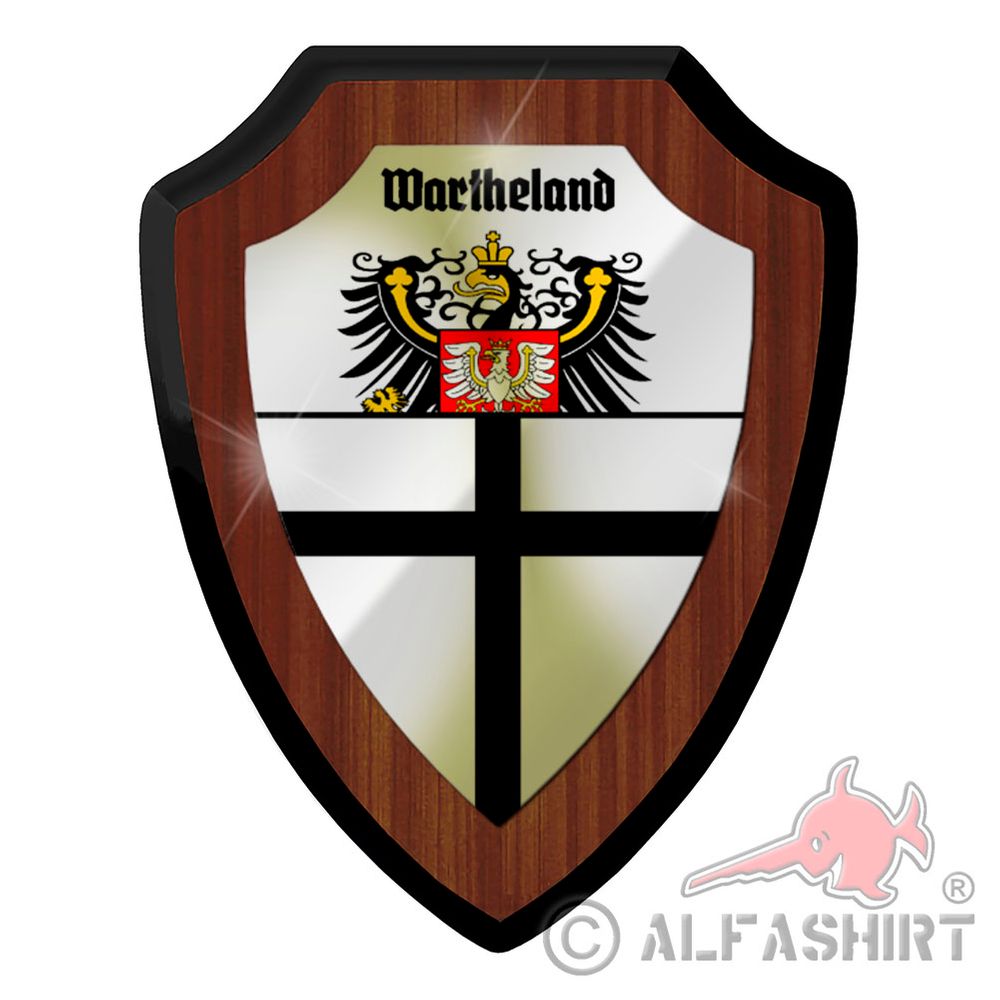 Wappenschild Wartheland Warthegau Warthe Adler Wappen Posen#43223