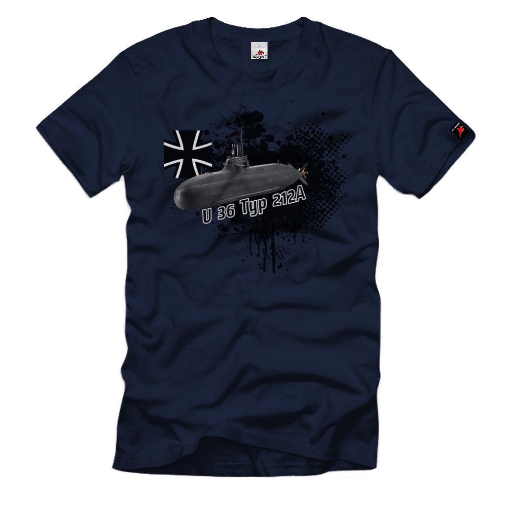 U Boot 36 Marine Bundeswehr Unterseeboot Typ 212A Kapitän T-Shirt#32437