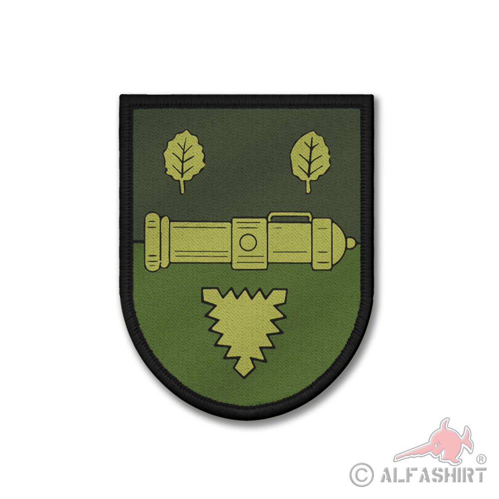 Patch Tarnfarben Tarn oliv PzArtBtl 185 Panzer Artillerie Bataillon   #42936