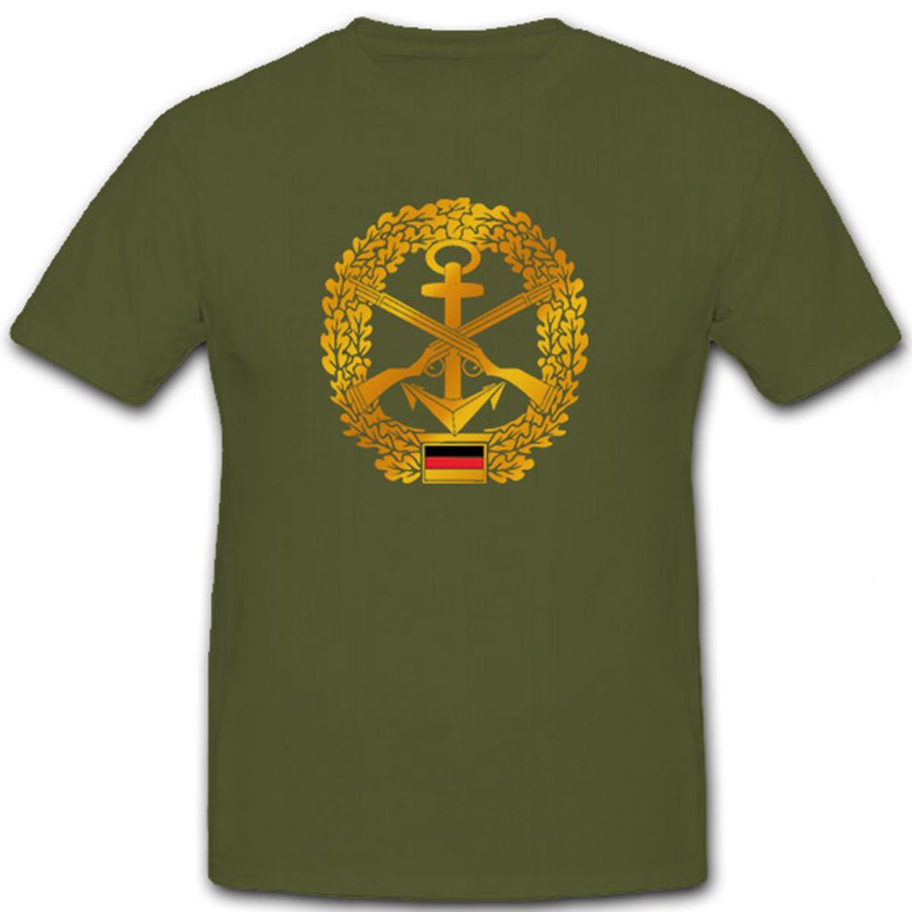 Marinesicherung Marineschutzkräfte Barettabzeichen - T Shirt #6947