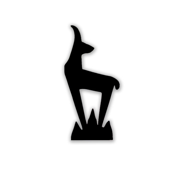 Gebirgsjäger Gams 10x5cm Sticker Aufkleber Gebirgsjäger Geißbock Alpen A5346