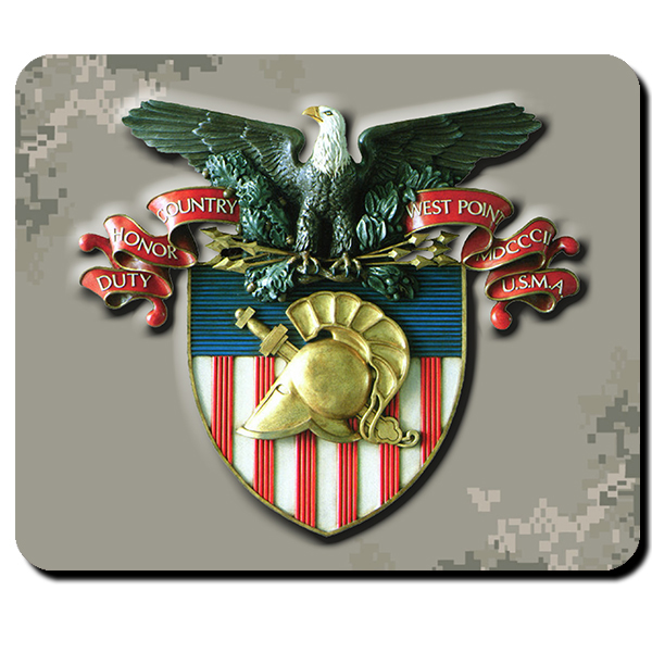 Wappen der Militärakademie West Point USA United States Military - Mauspad #9816