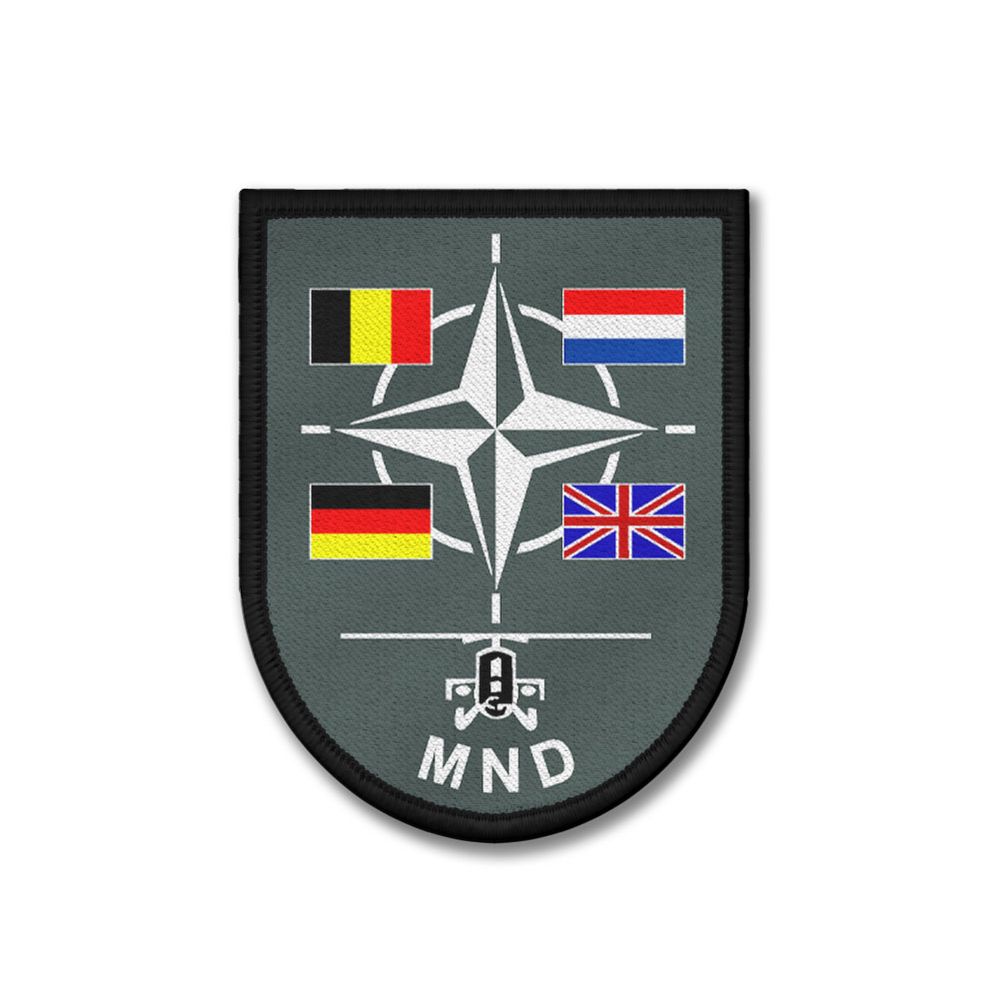 Patch 9x7cm Multinational Division Central MND NATO Rheindahlen Belgien  #46935