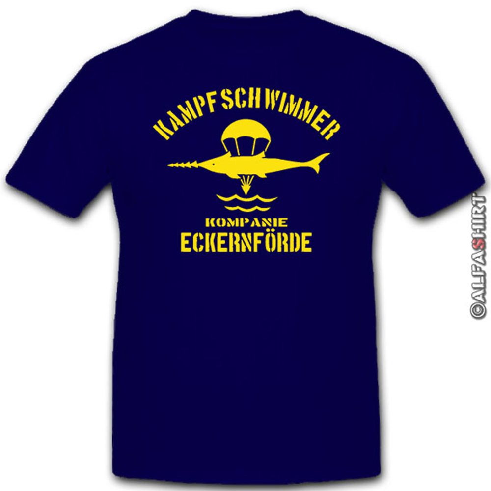 Kampfschwimmer Kp Eckernförde Bundeswehr Marine Taucher Kompanie T Shirt  #4231