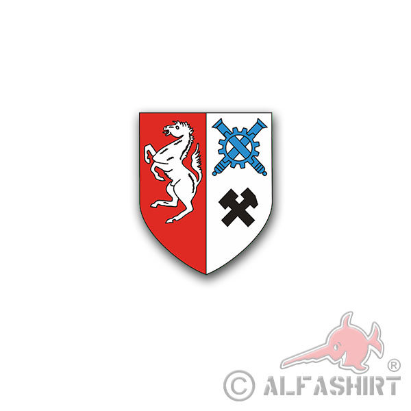 LogBtl 7400 Sticker Sticker Logistics Bundeswehr BW 6x7cm # A4113