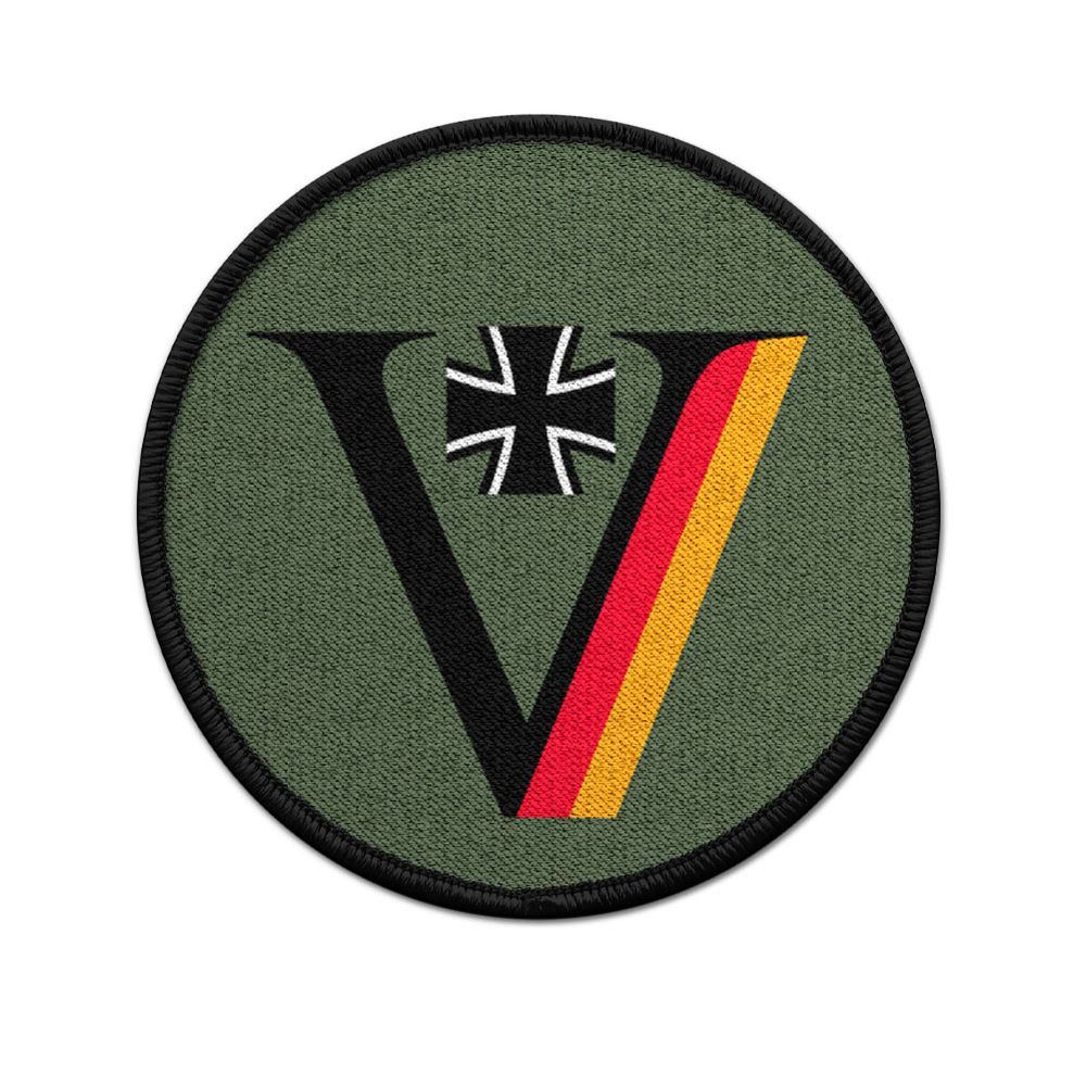 Patch 7.5cm Veteran GER DE BW Cross Bundeswehr Soldier Military Service #47333