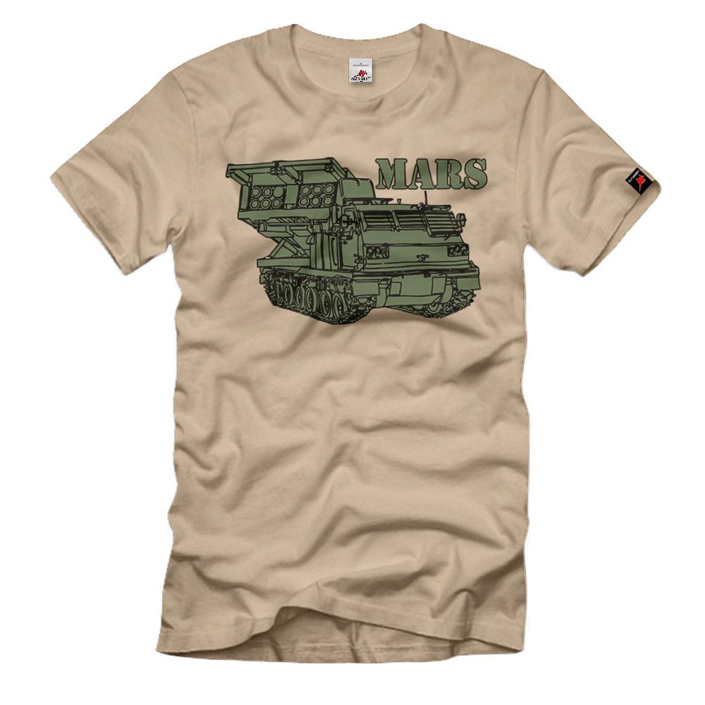 Mars Artillerieraketensystem Raketenwerfer Kettenfahrgestell T-Shirt #935