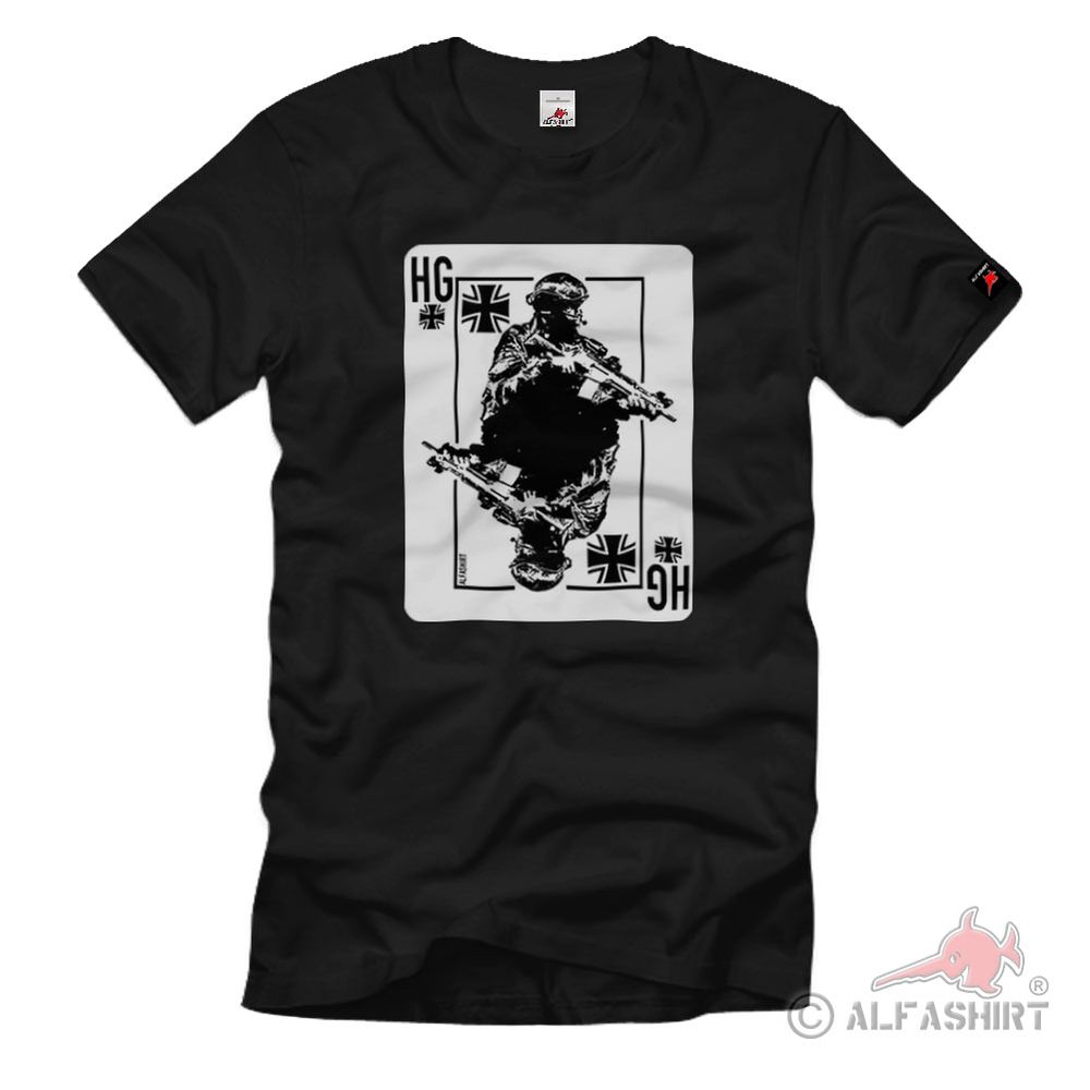 BW Karte DEIN DIENSTGRAD Kartenspiel Bundeswehr personalisierbar T-Shirt#37399