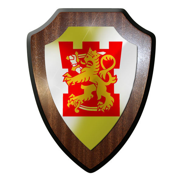 Wappenschild - Heer Finnland Marine Luftwaffe Streitkräfte Soldaten #9326 w