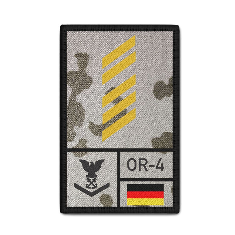 Rank Patch Bundeswehr Heer Luftwaffe Marine Tropentarn #BW-Patch