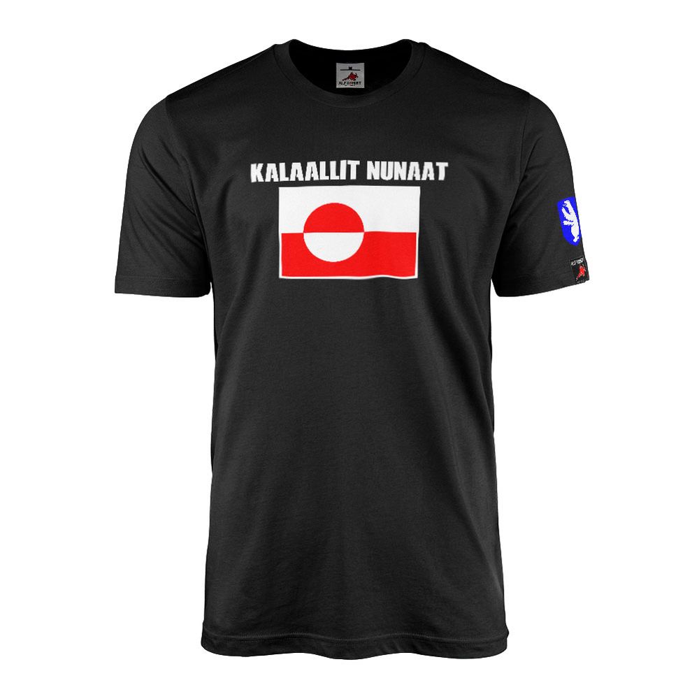 T-Shirt Kalaallit Nunaat Grønland Greenland Flag Flag #41228