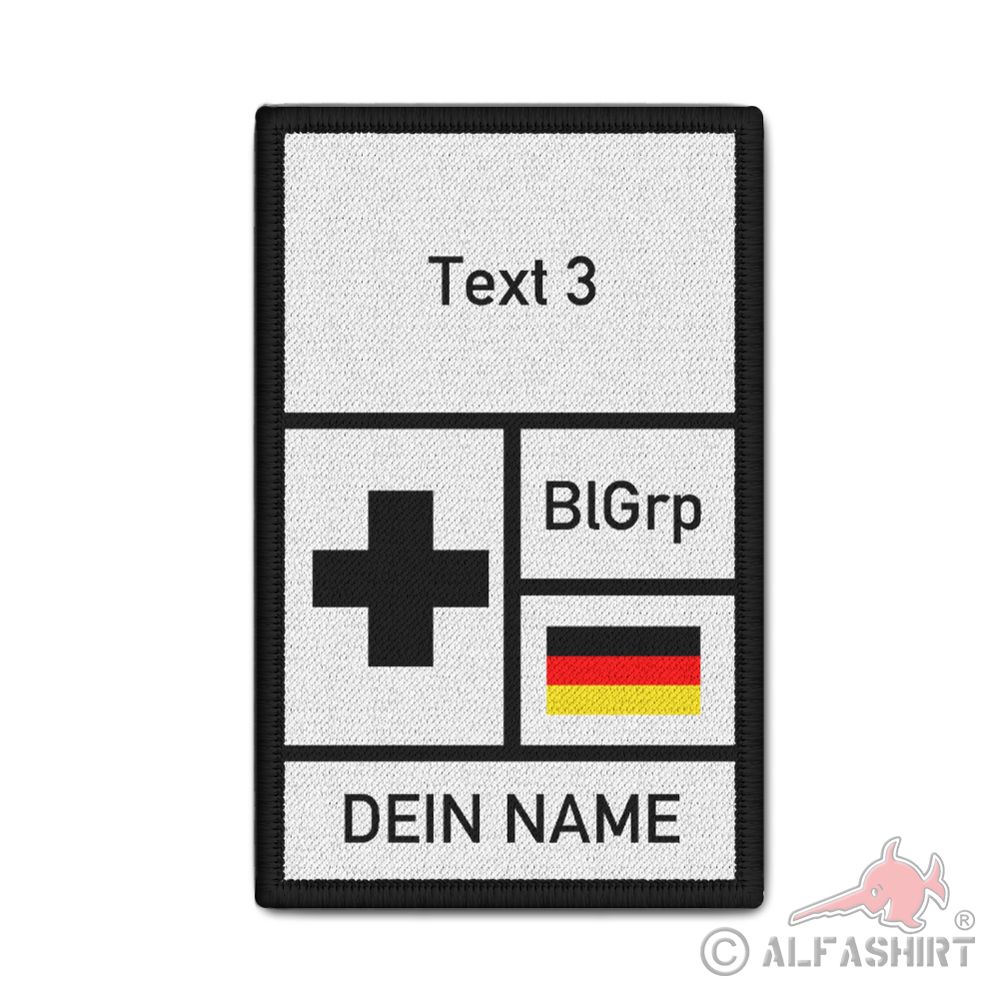 Patch Paramedic Emergency Medical Technician Rettungsdienst Notarzt #41081