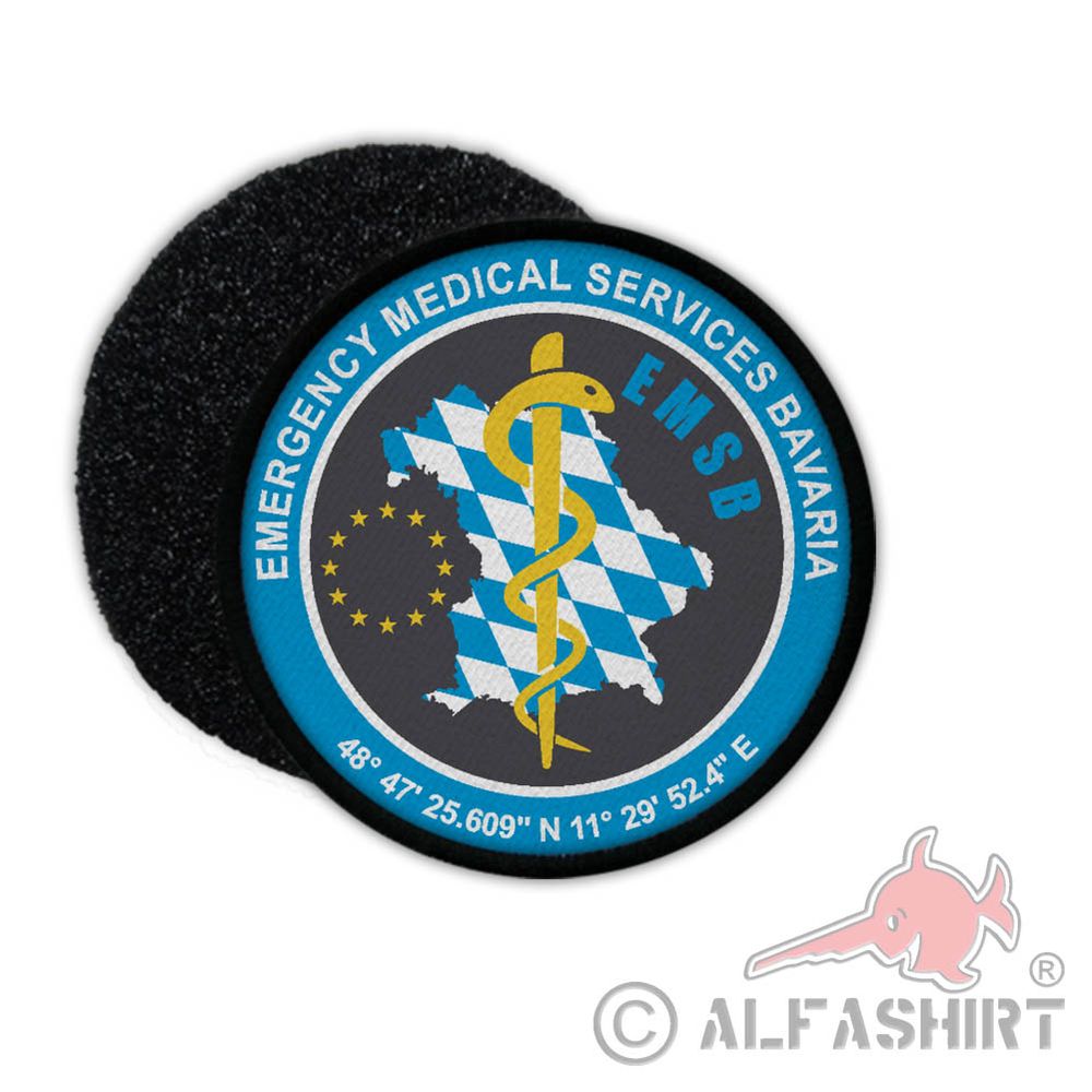 Patch EMSB Rettungsdienst Bayern Bavaria Sanitäter Notarzt Freistaat #31177