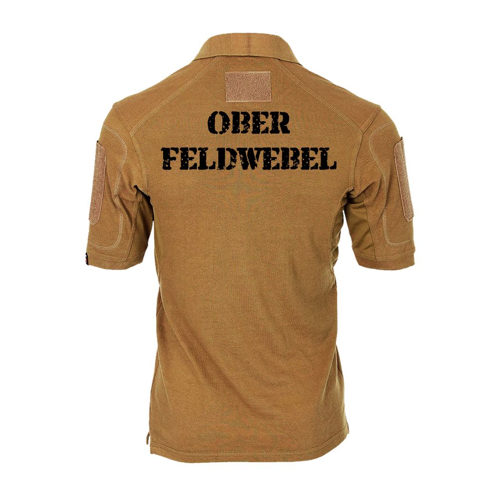 Tactical Poloshirt Alfa - Oberfeldwebel OFw OF Dienstgrad BW Abzeichen #19268