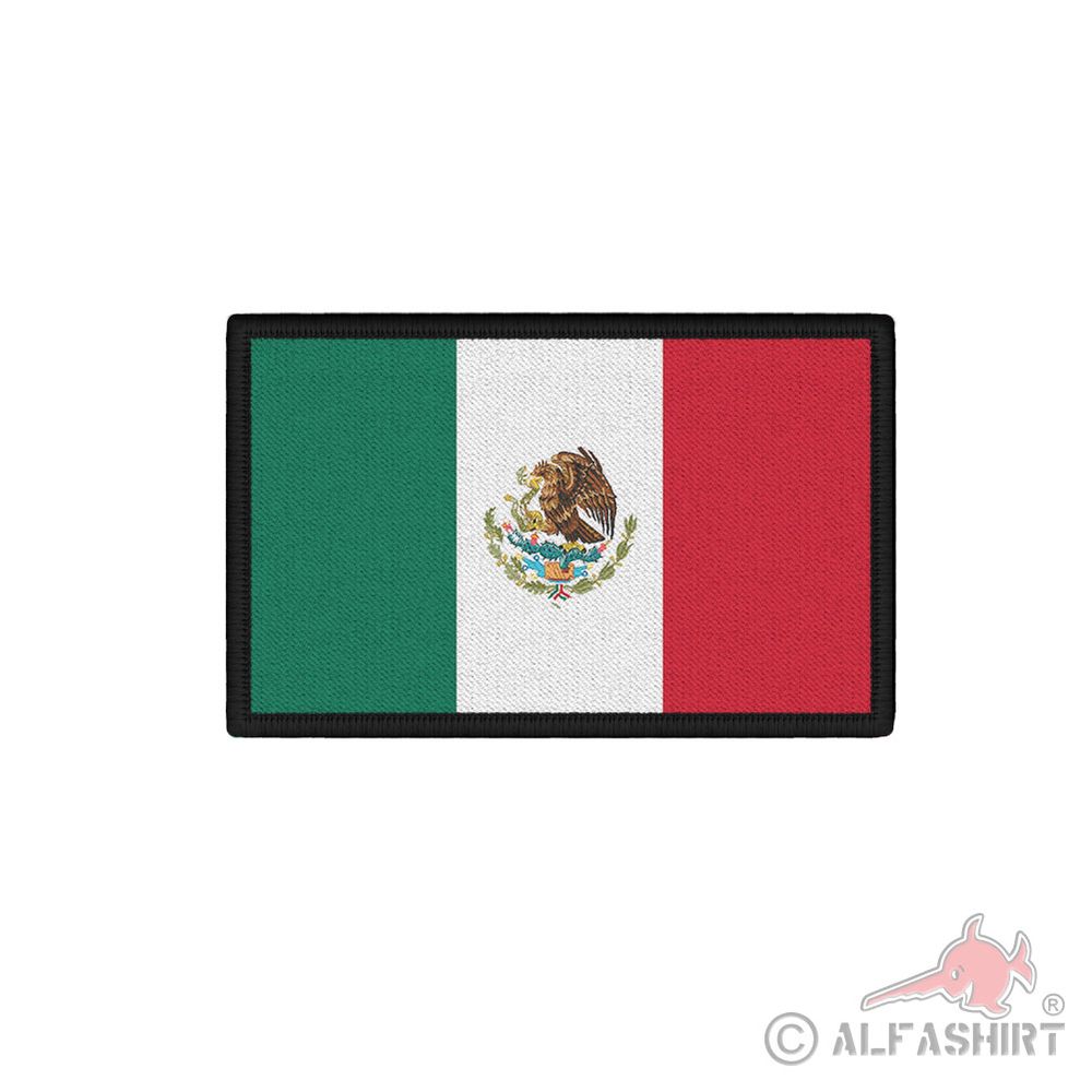 Patch flag Mexico City America Cancun state 75x45mm # 36741