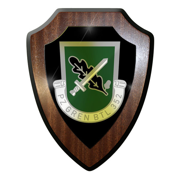 Wappenschild Panzergrenadierbataillon 352 PzGrenBtl Bundeswehr BW Abzeichen#9015