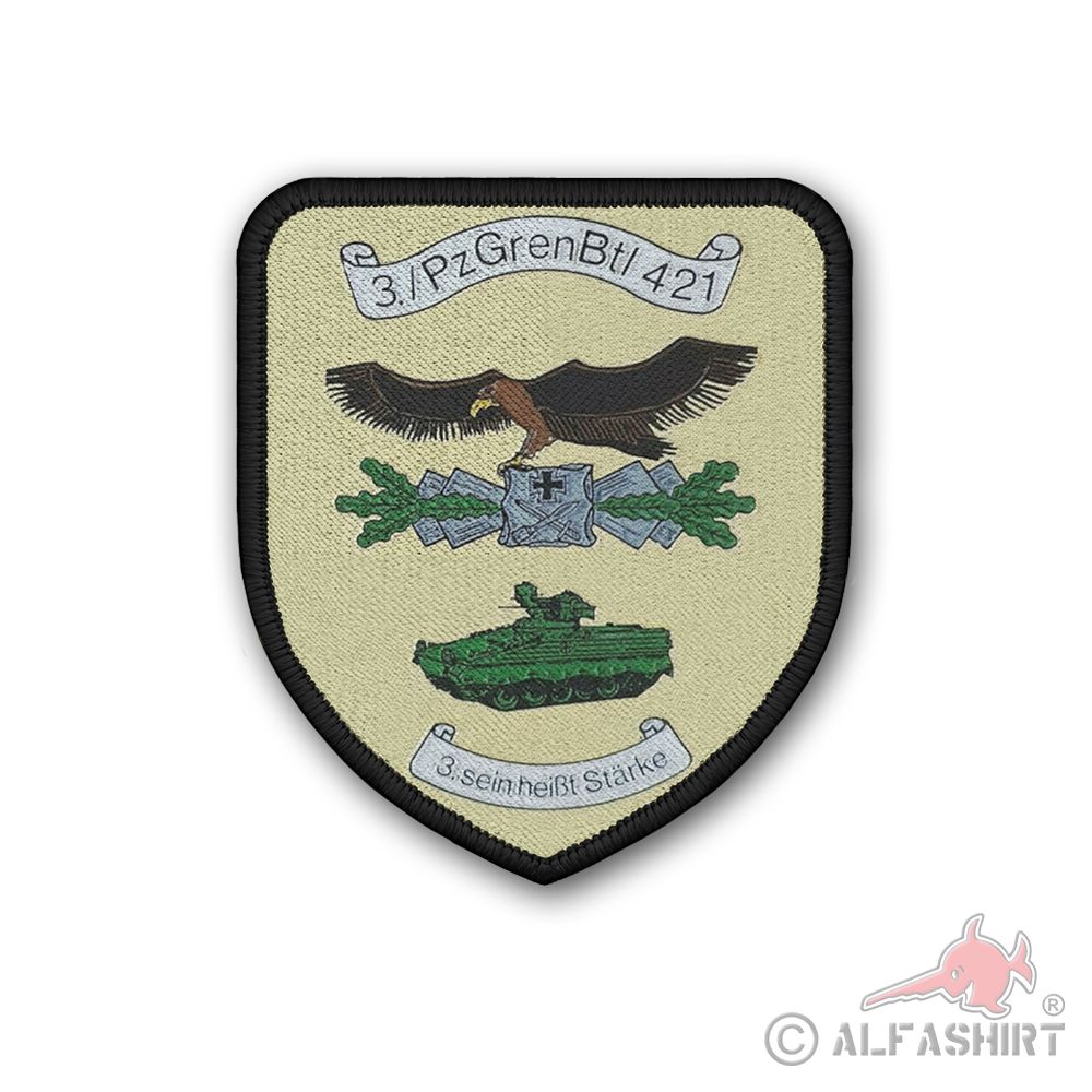 Patch 3 PzGrenBtl 421 Kompanie Panzergrenadierbataillon Bundeswehr #38850