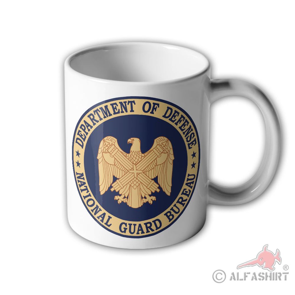 Tasse National Guard United States Usa Amerika Nationalgarde Abzeichen #32398