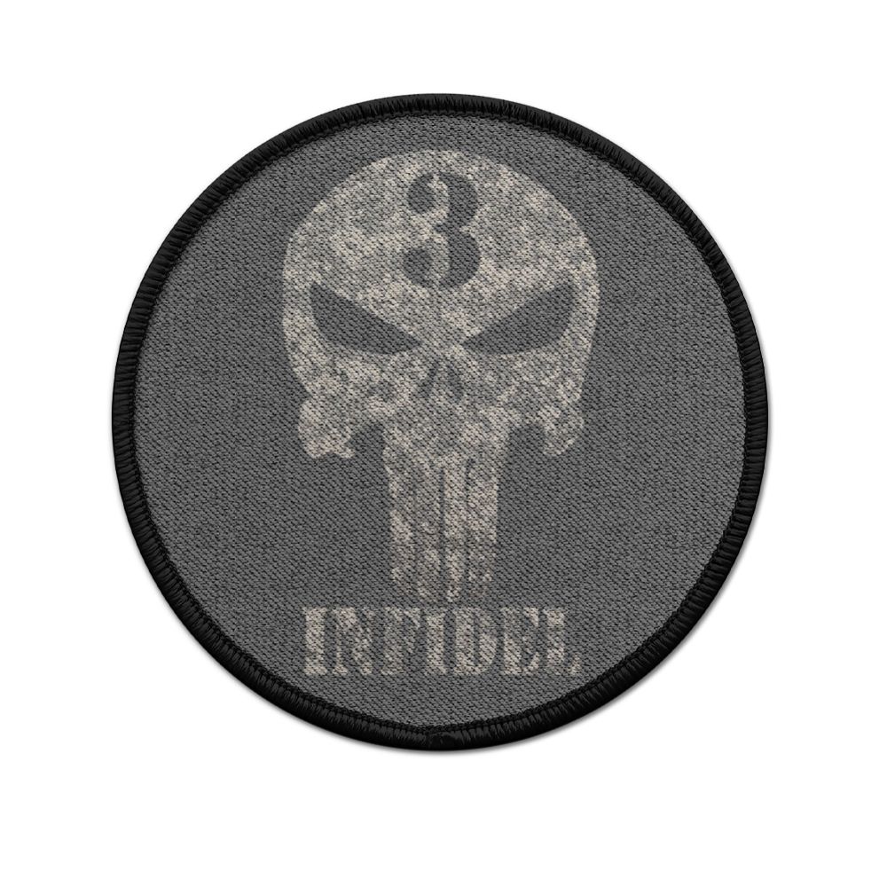 Patch Aufnäher Sniper Patch Scharfschütze Digitaltarn Skull  #23497