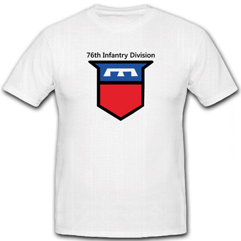 76th Infantry Division WW1 & WW2 US Army - T Shirt # 12399