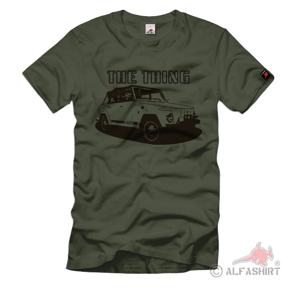 The Thing Kübelwagen 181 Cabriolet Open Military Car Off-Road T Shirt # 732