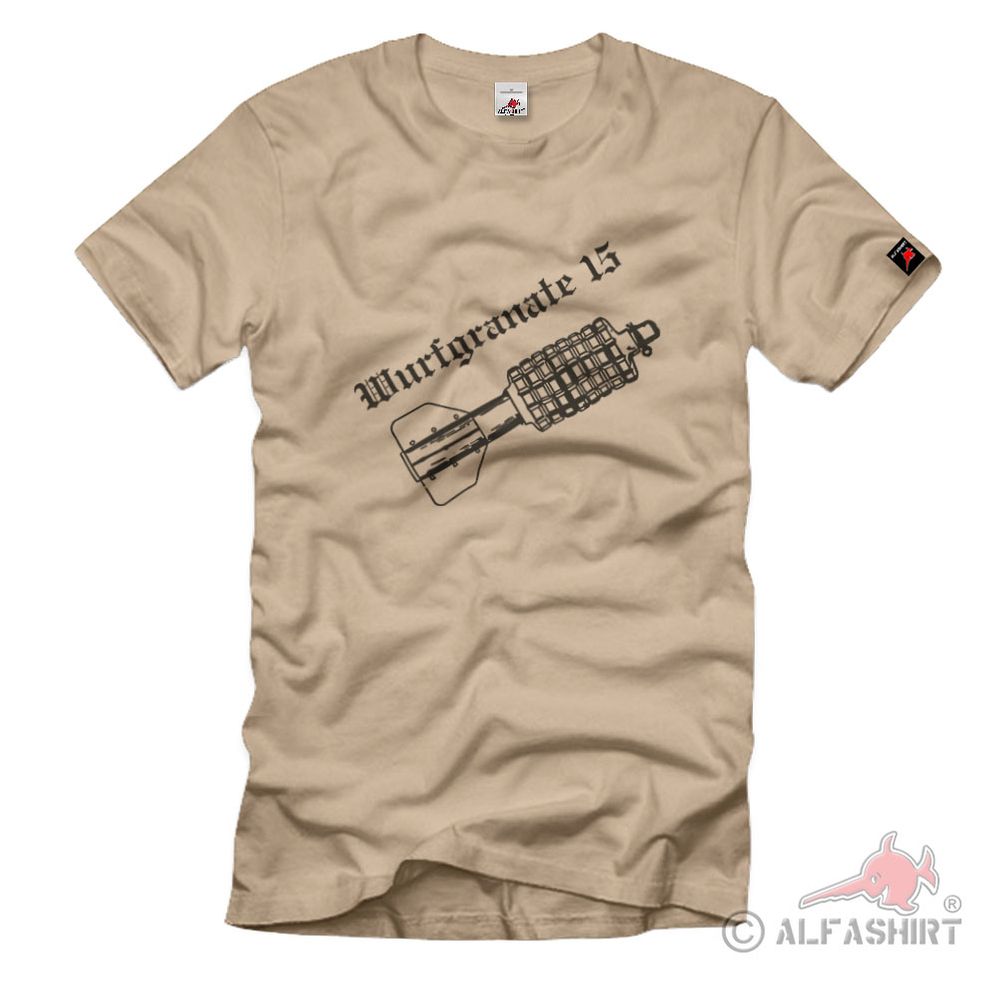 Wurfgranate 15 Granate Flügelgranate WK2 Sprengmittel Sprenglauf - T Shirt #828