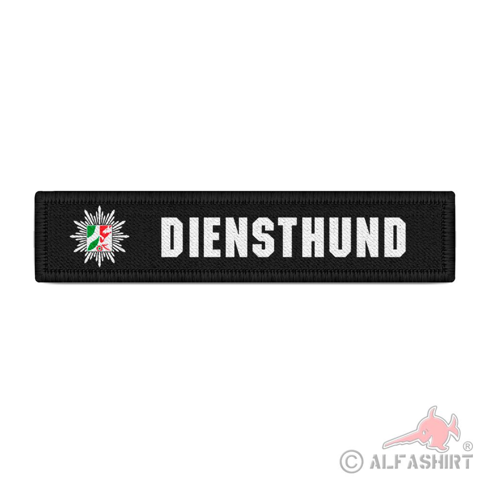 Namenspatch NRW Diensthund Nordrhein-Westfalen Aufnäher Geschirr #39842