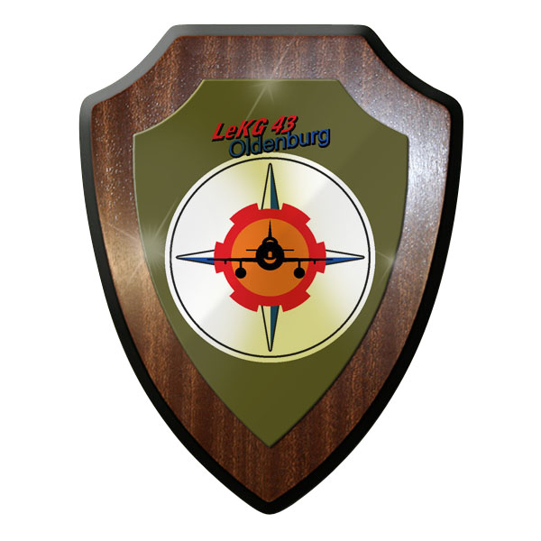 Wappenschild - LeKG 43 Leichtes Kampfgeschwader 43 Luftwaffe Jagdbomber - #11730