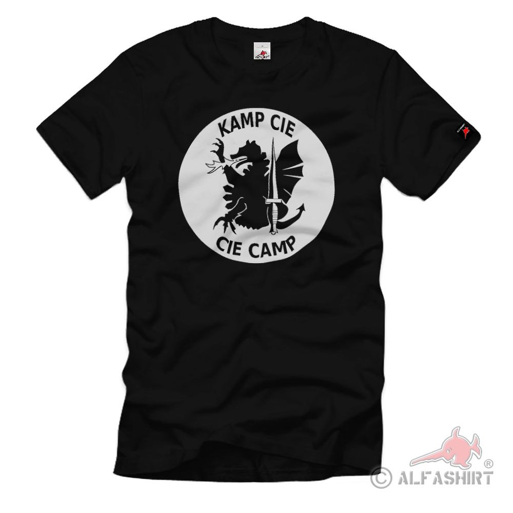 Kamp CIE Camp CE Commando TRG C Belgien Armee T Shirt #35172
