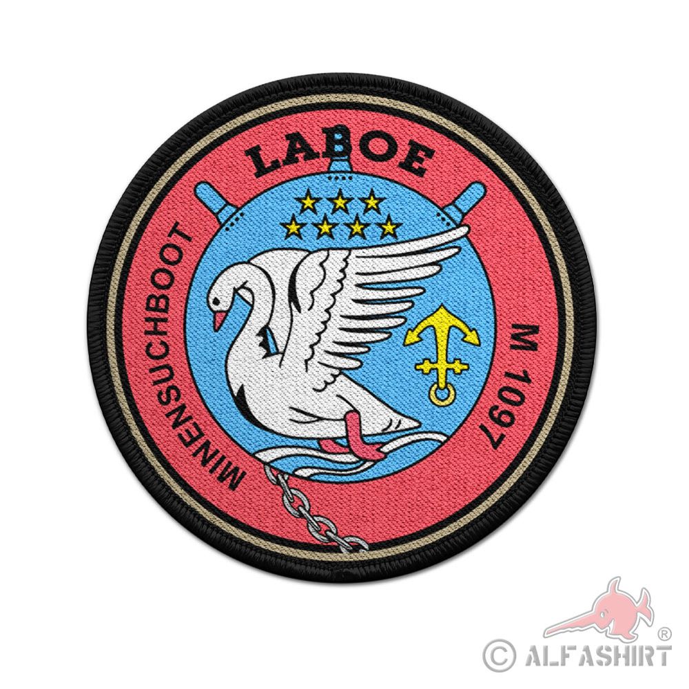 Patch M1097 Minesweeper Laboe German Navy Model Bundeswehr 9cm#45898