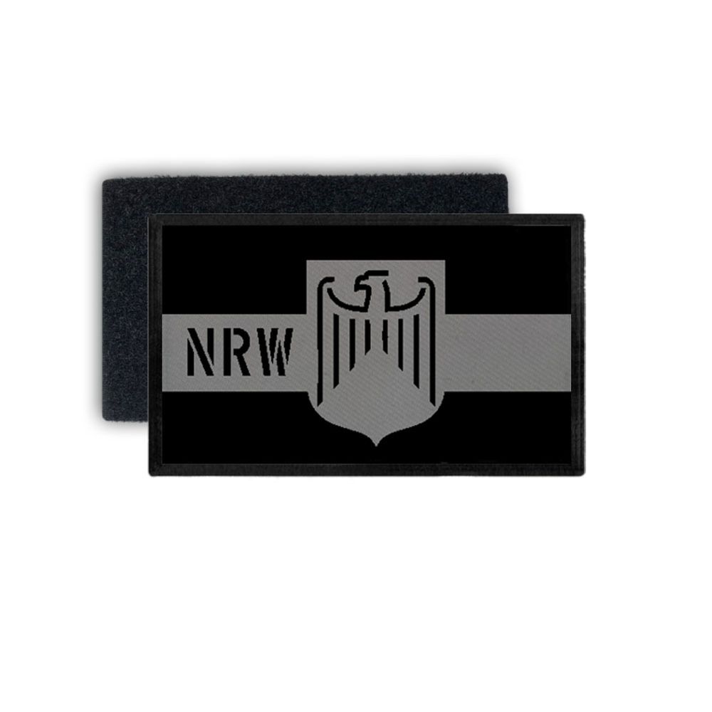 Bundesland NRW Patch Nordrhein Westfalen Dienstkleidung Patch 7,5 x 4,5 #31396