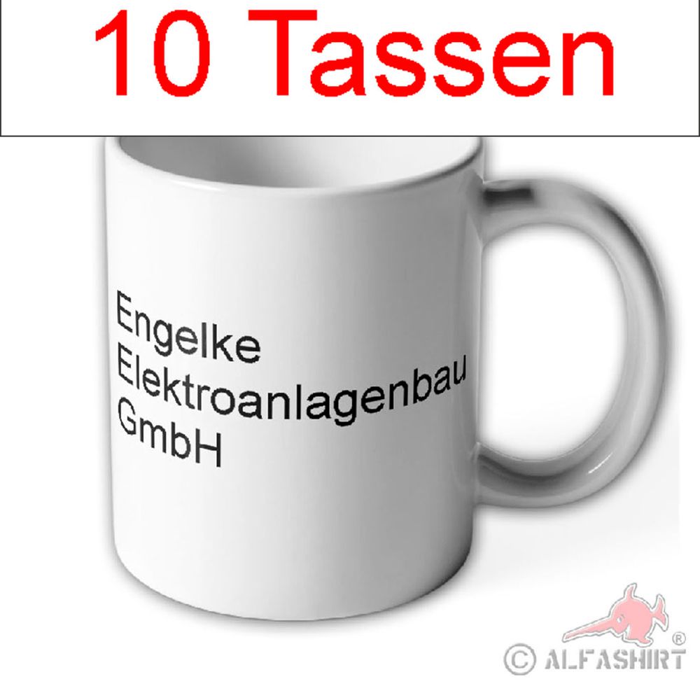 Engelke Elektroanlagenbau GmbH Cups Set 10 Pieces #K01941