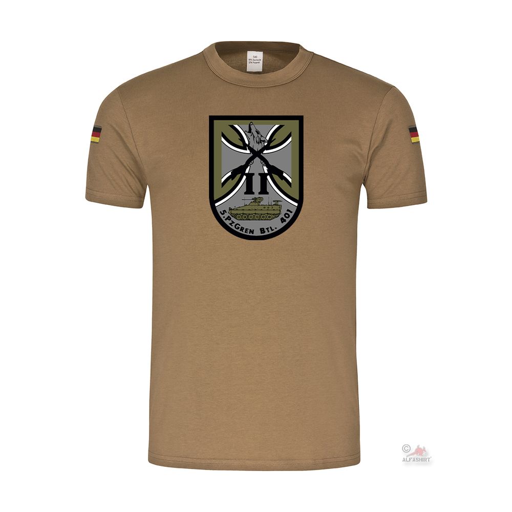 BW Tropen 5PzGrenBtl401 Bundeswehr Panzergrenadier military coat of arms # 37865