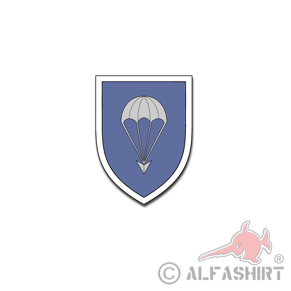 Sticker LLBrig 25 Airborne Brigade Bundeswehr Paratrooper 9x6,5cm # A4825