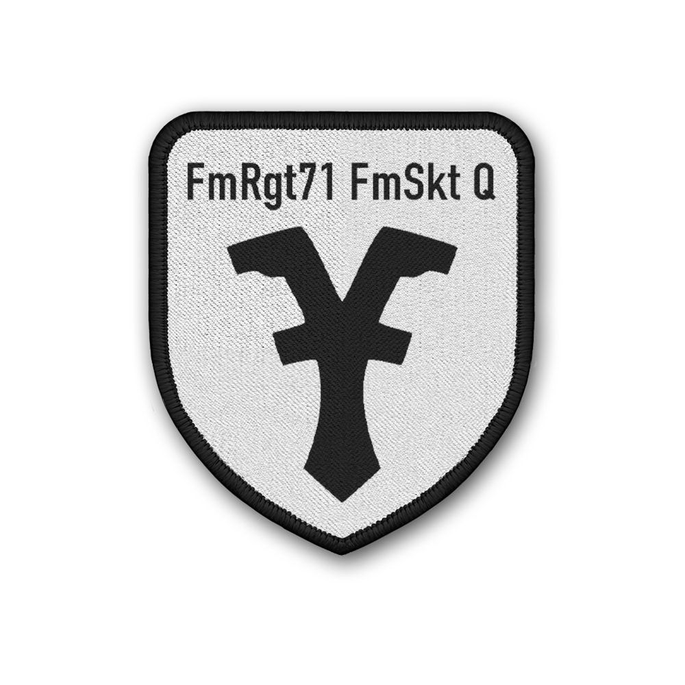 Patch Fernmelderegiment 71 FmRgt Fernmeldesektor Q Abzeichen Hambühren #46257