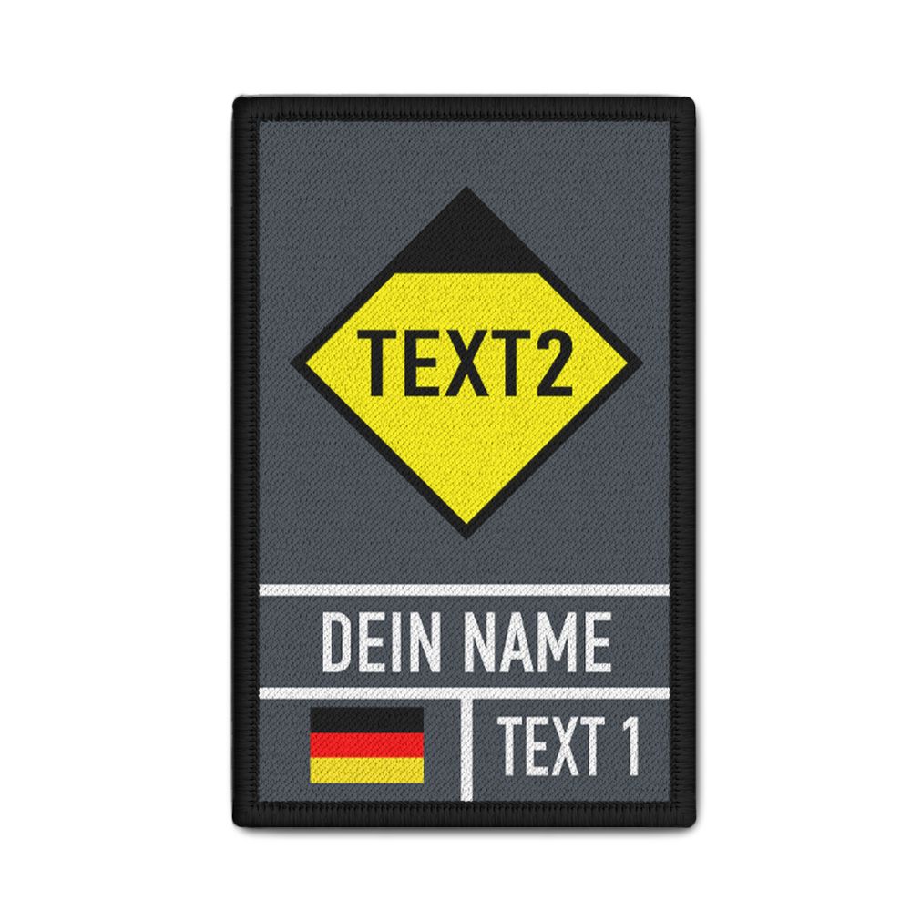 Patch Taktisches Zeichen Feuerwehr Rettungswache Dienst Leitstelle #41080