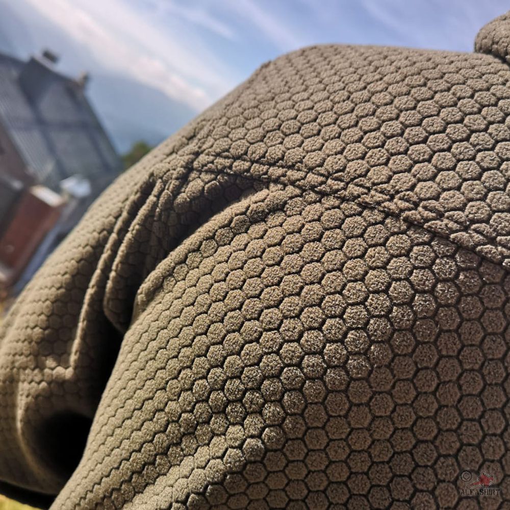 Hexagon Tactical Fleece jacket transition jacket slightly warm honeycomb pattern Windproof