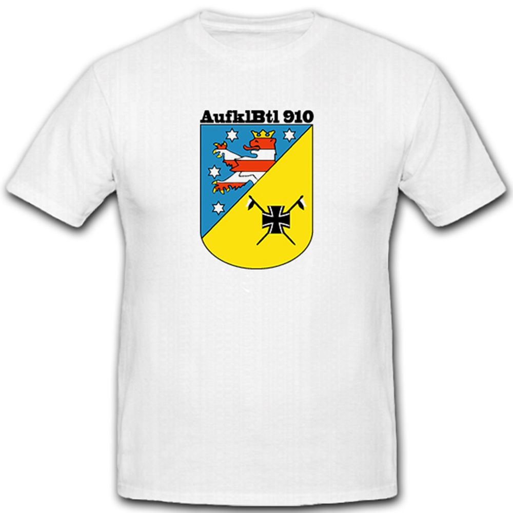Bundeswehr Wappen Abzeichen Emblem Aufklbtl 910 910 - T Shirt #5173