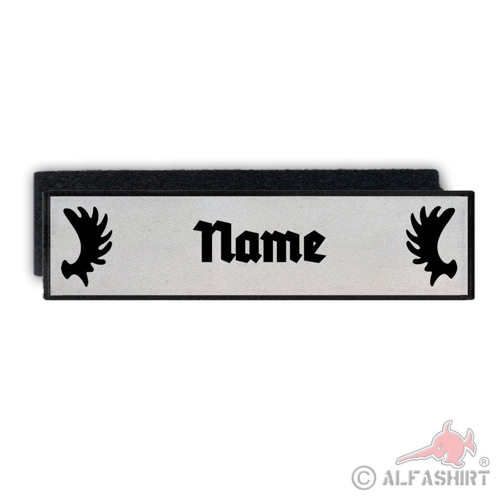 Rückenpatch personalisierbar Ostpreußen Elch Geweih Provinz Staat #44344