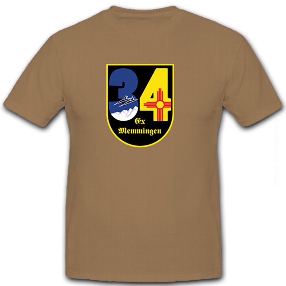 JaboG 34 Memmingen Jagdbomber Geschwader Bundeswehr Deutschland - T Shirt #8613