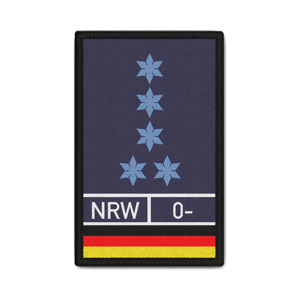 Patch Polizeihauptmeister mit Amtszulage PHM PHMin  Blood 9,8x6cm #30852