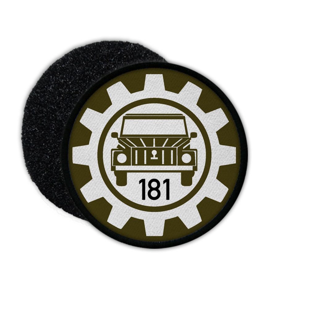 Patch BW Kübel 181 Kübelwagen Ral 6014 Bundeswehr Feldjäger Rostfrei #33949