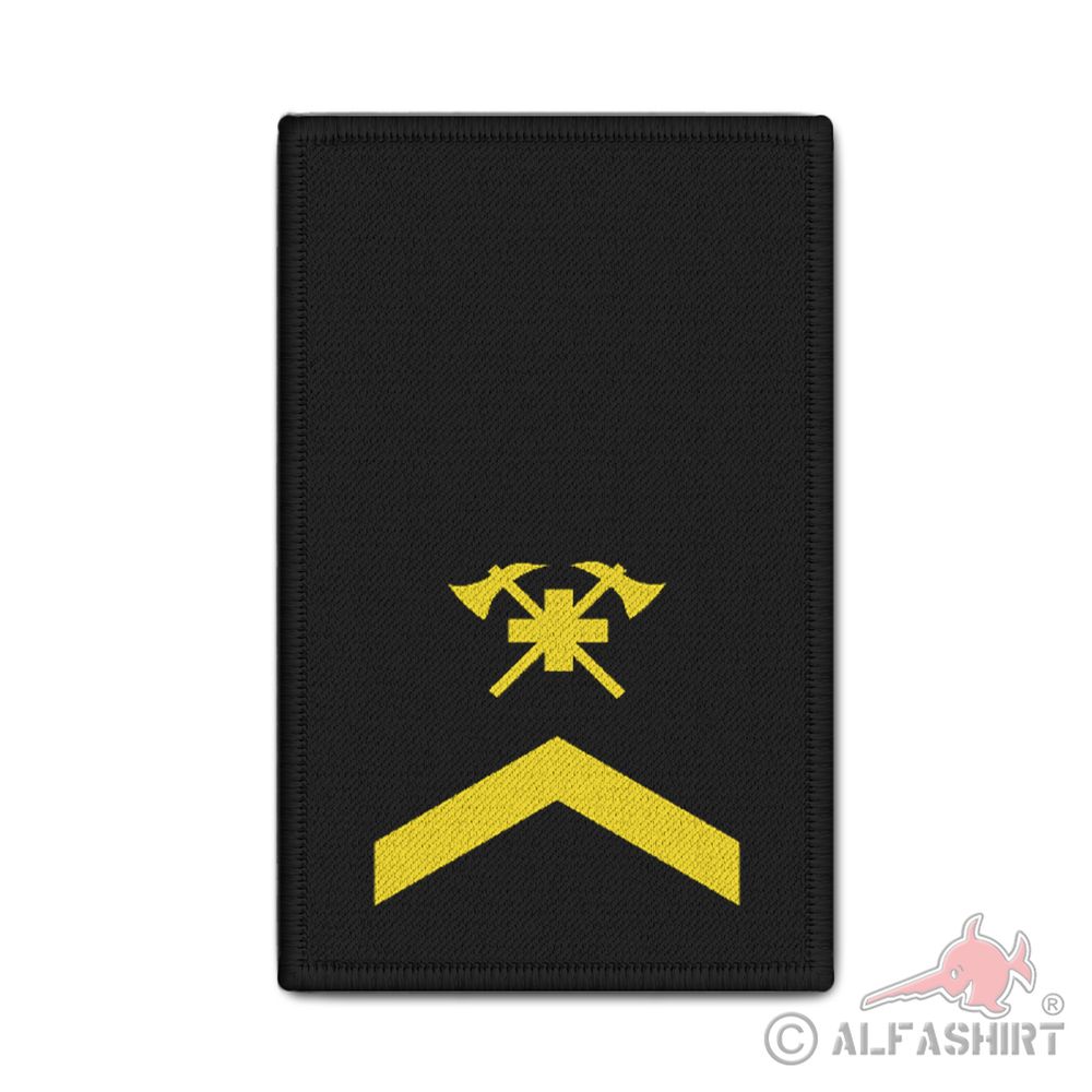 Patch Wachtmeister Milizfeuerwehr Wm Gruppenführer Gruppenchef 9,8x6#37257