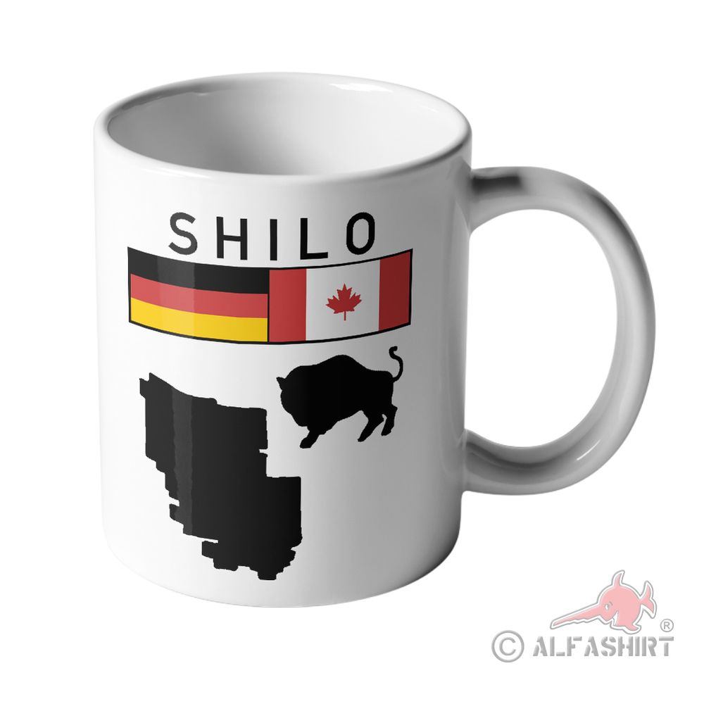 Tasse CFB Shilo Bundeswehr Auslandseinsatz Panzer Abzeichen Aufnäher #37614