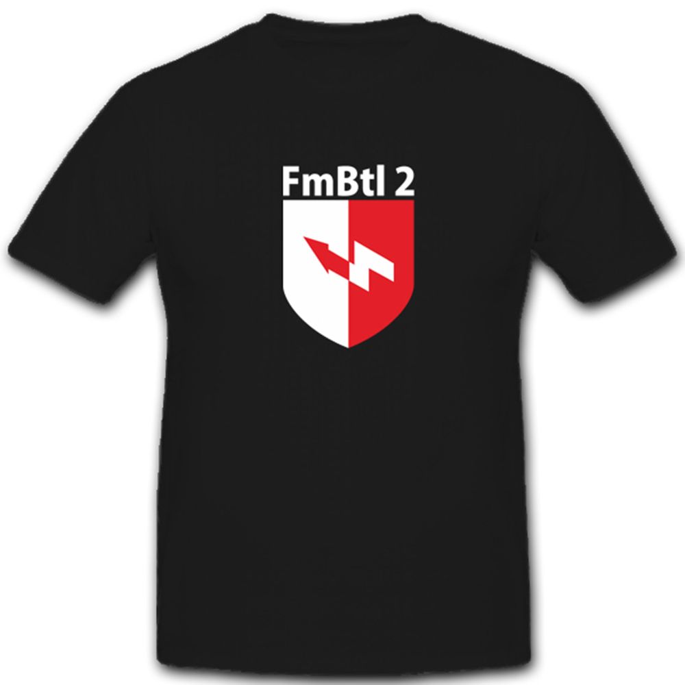FmBtl 2 Fernmeldebataillon Bundeswehr Bw Wappen Abzeichen Emblem - T Shirt #4725